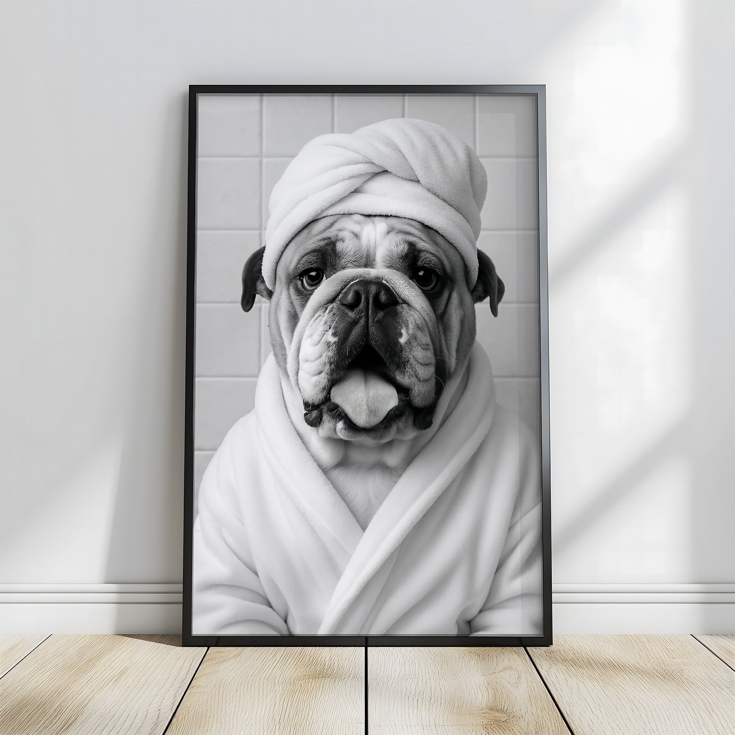 Tierportrait im Wellness Stil