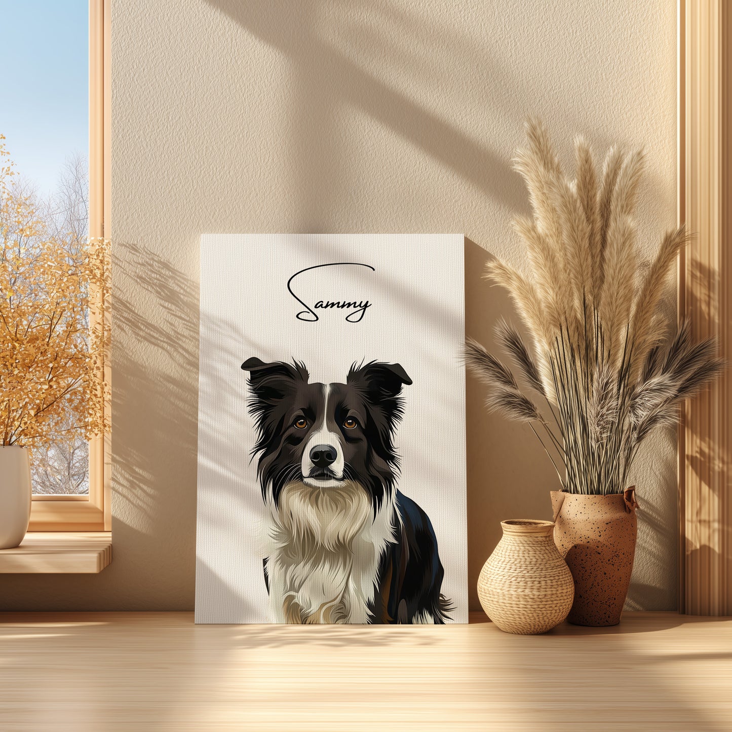 Tierportrait im modernen Stil
