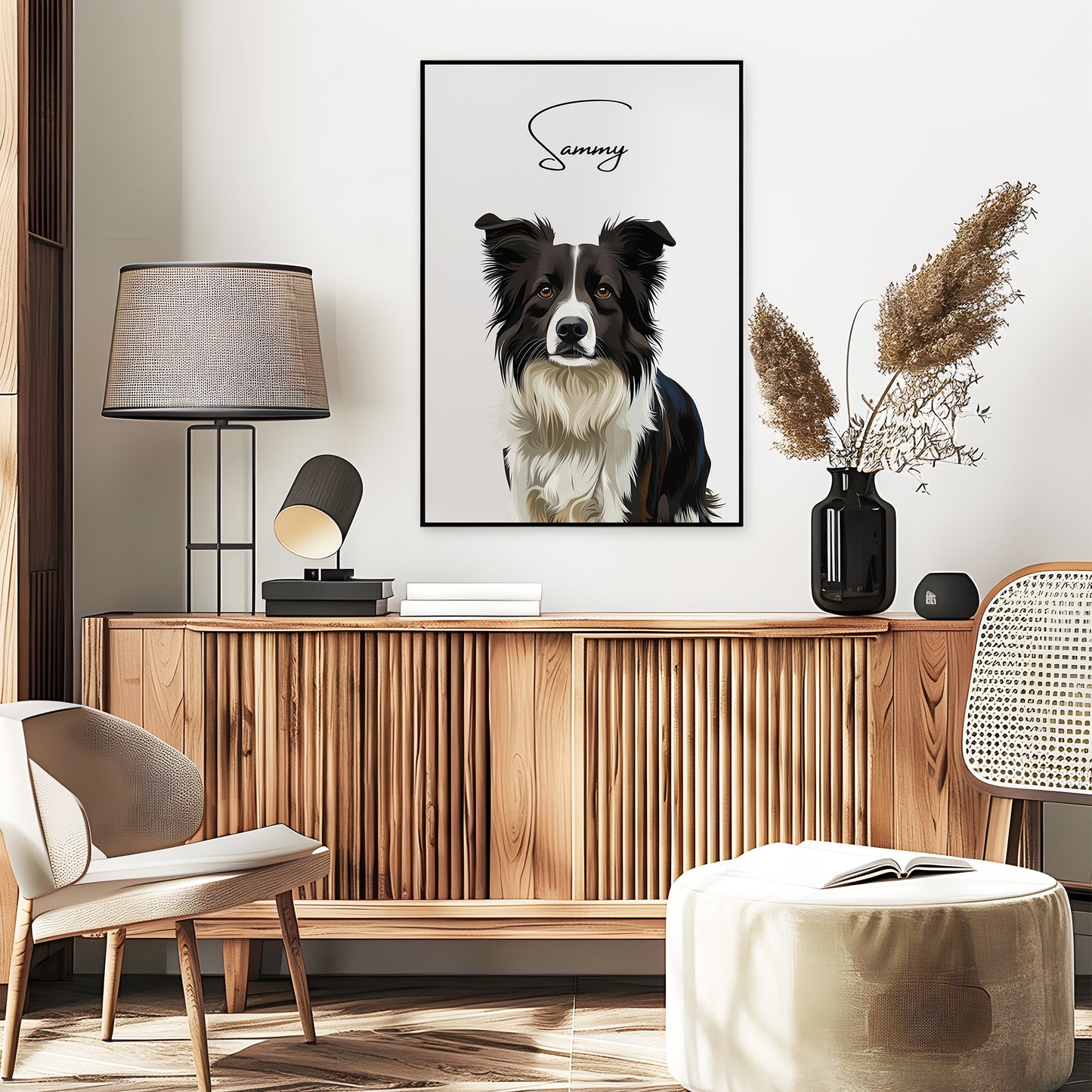 Tierportrait im modernen Stil