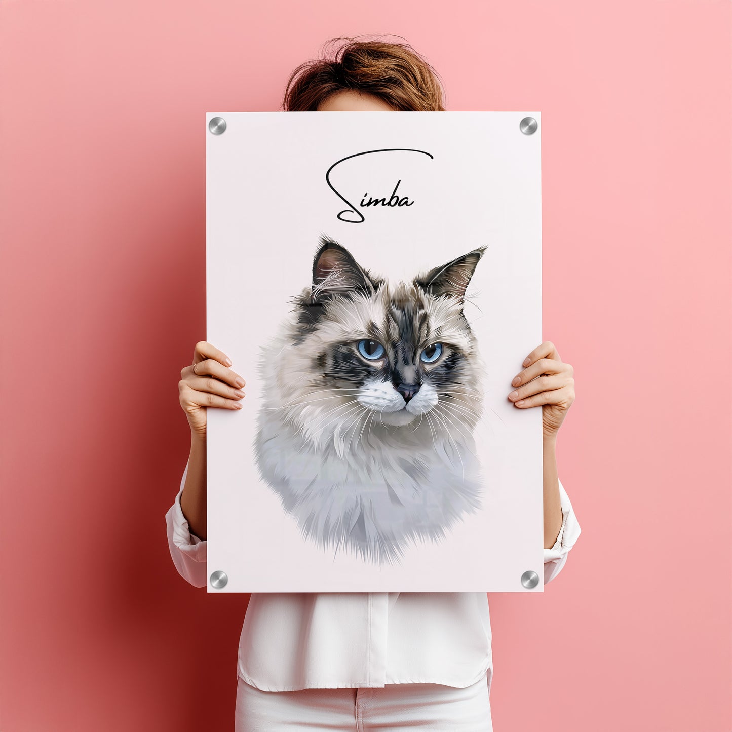 Tierportrait im modernen Stil
