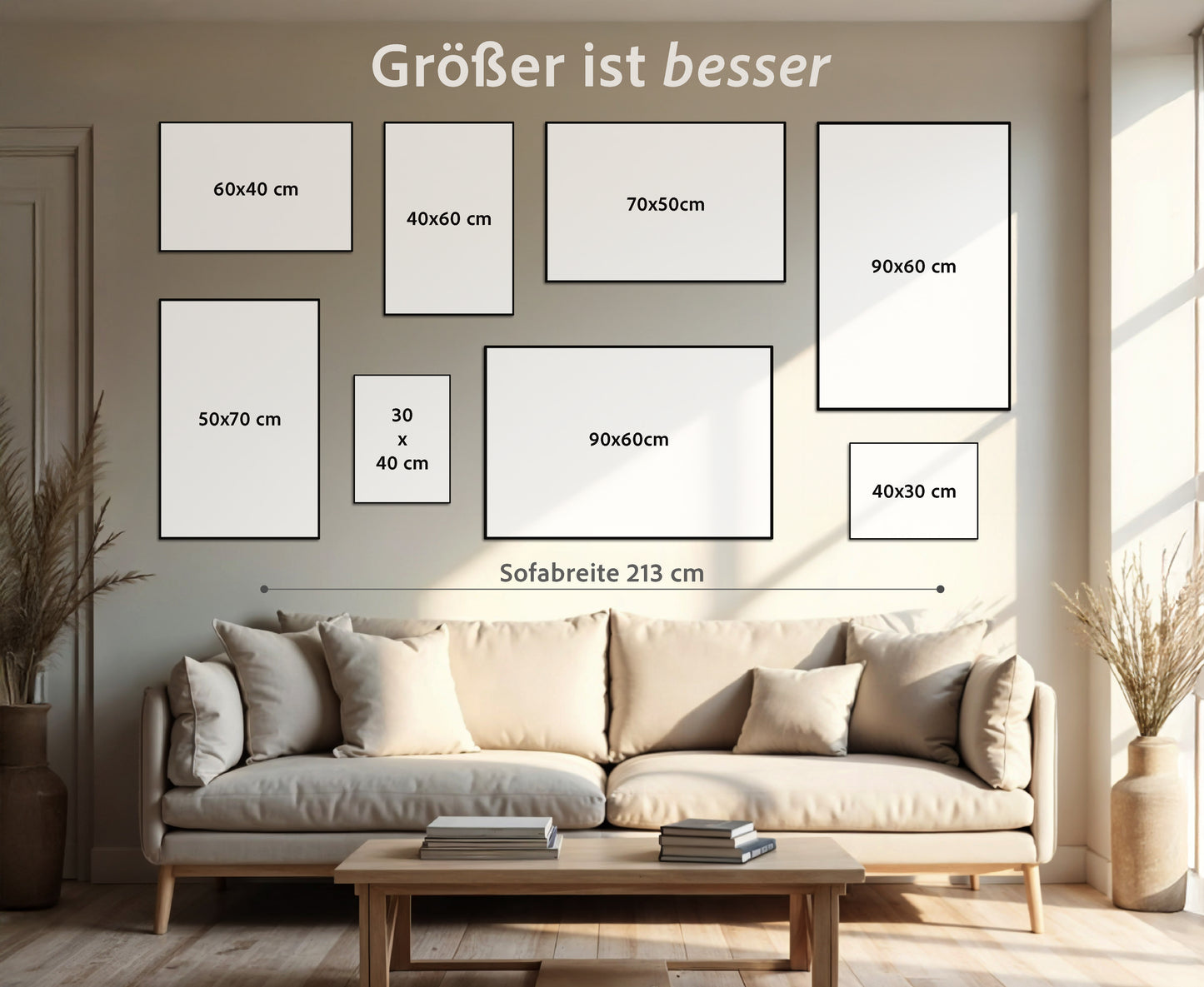 Aquarell Illustration - Single - Gerahmtes Bild