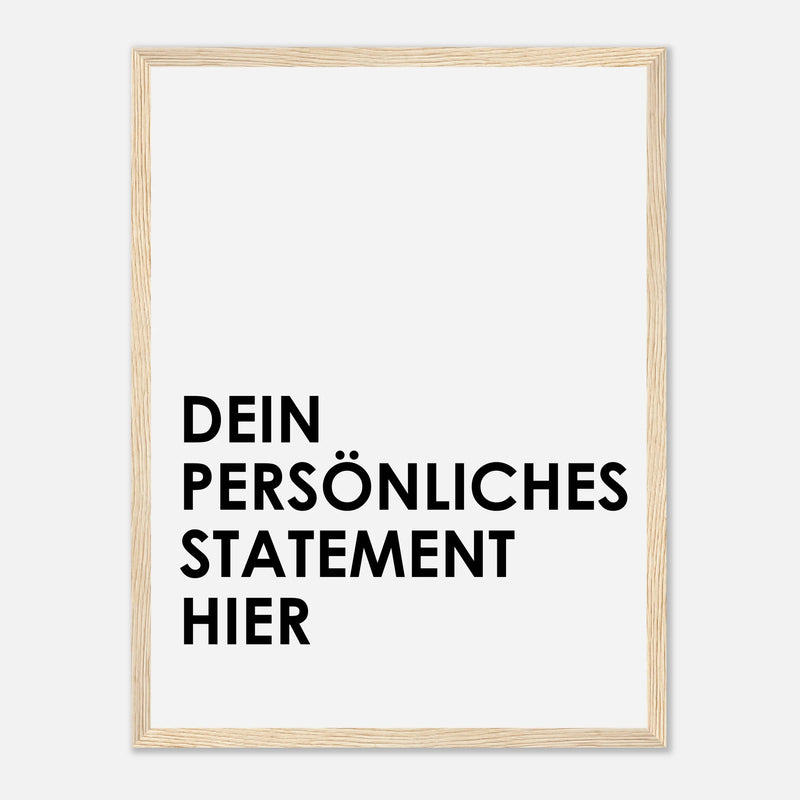 Statements