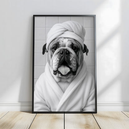 Tierportrait im Wellness Stil
