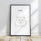 One Line Art Stil