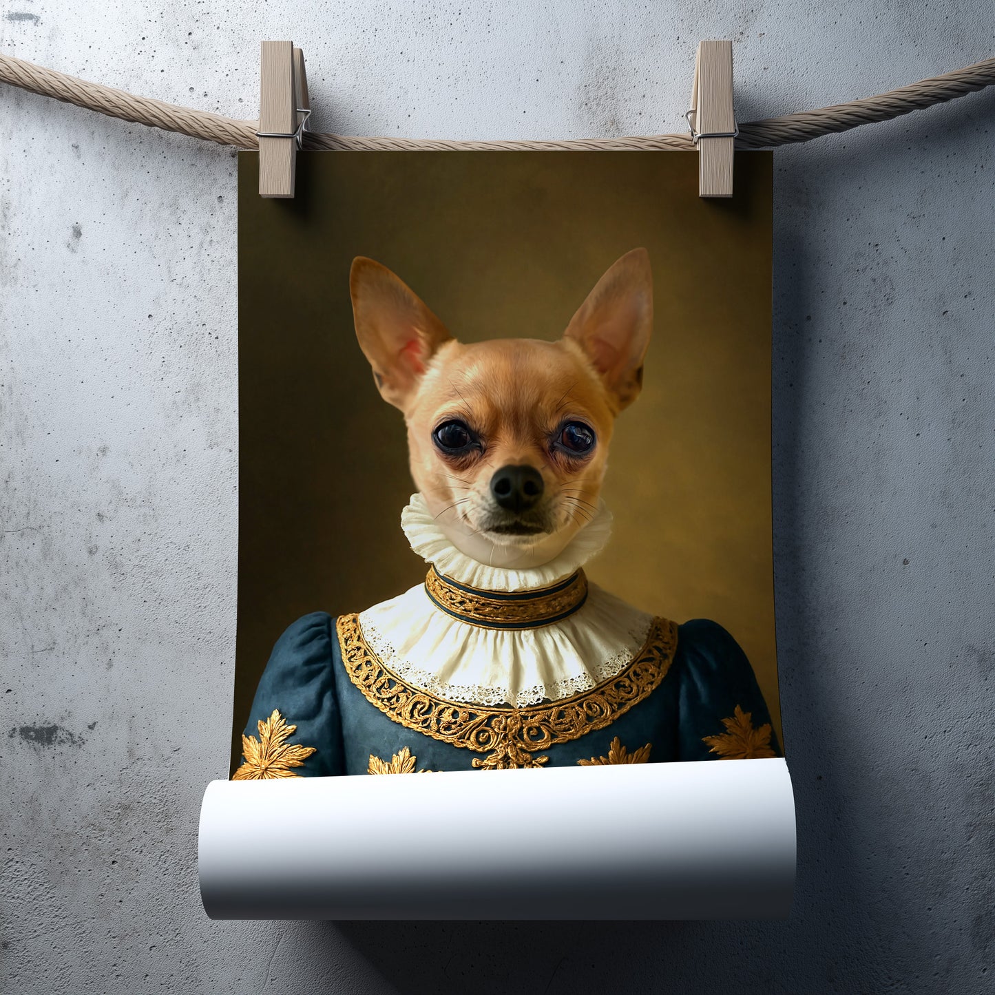 Tierportrait im Renaissance Stil