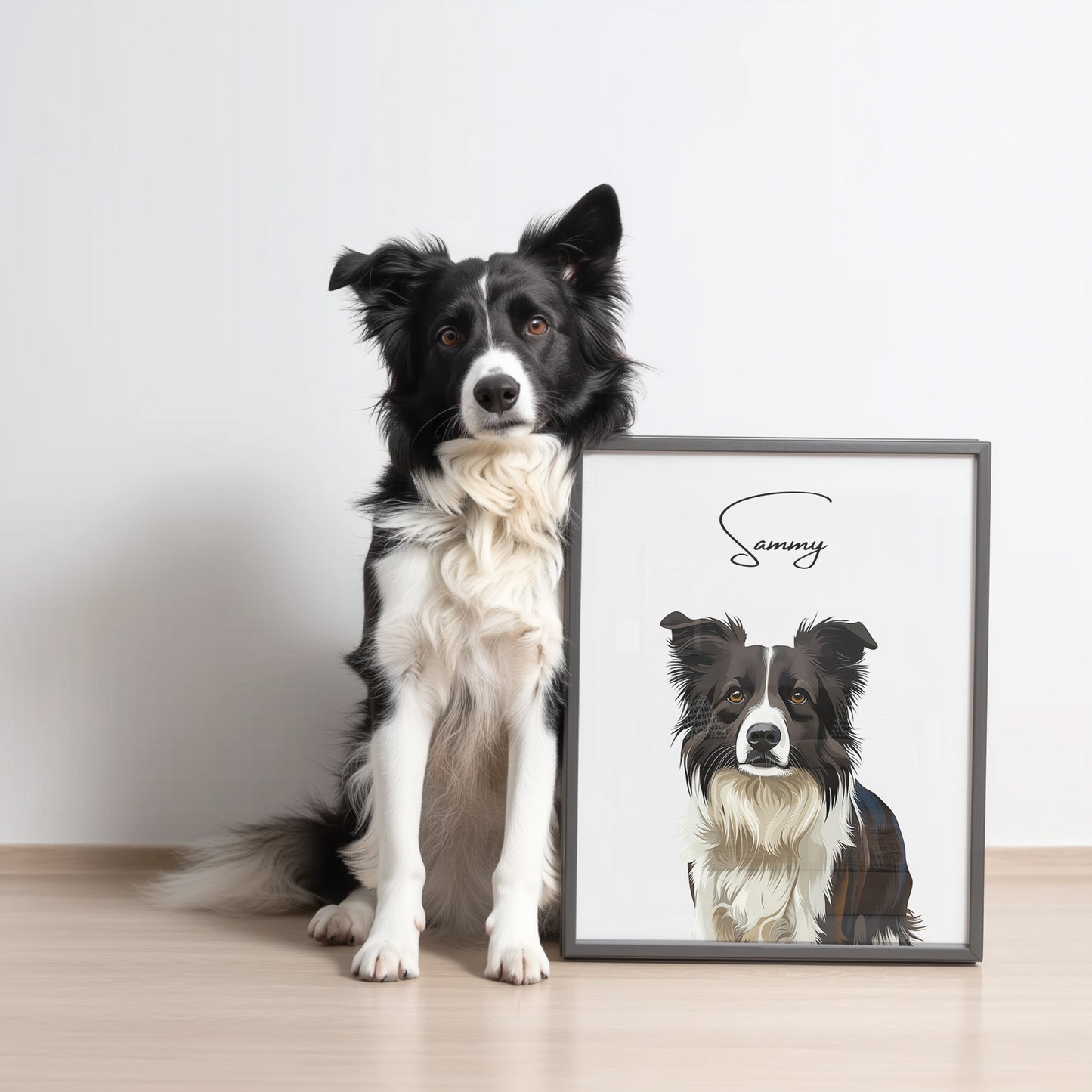 Tierportrait im modernen Stil